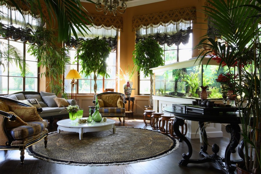 Зимний сад интерьер