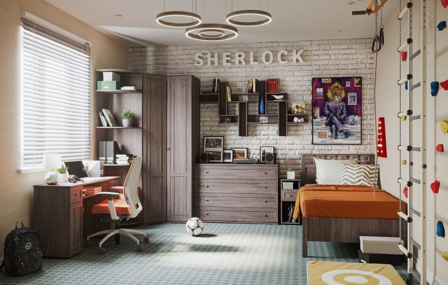 Спальня Шерлок ясень Анкор