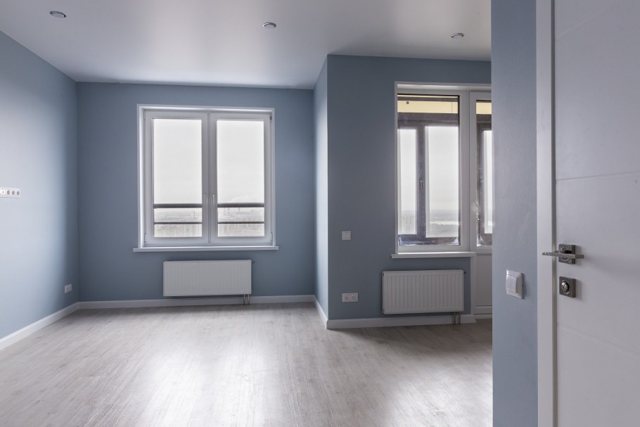 Серая отделка квартиры