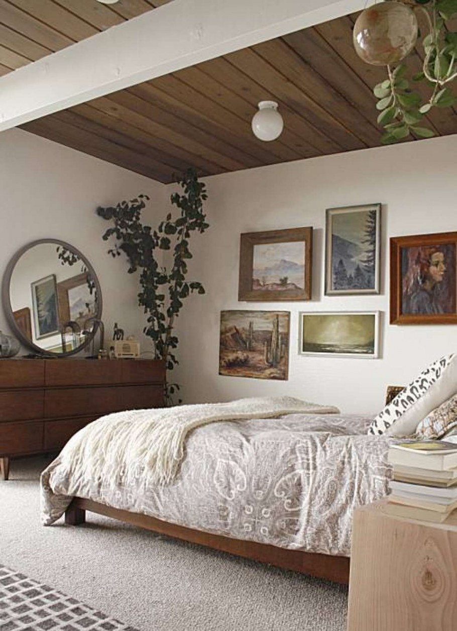 Спальня в стиле ранчо