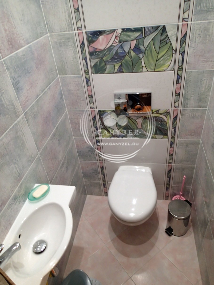 Перепланировка раздельного санузла