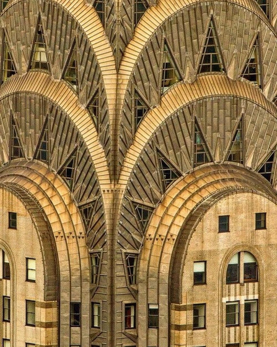 Крайслер-Билдинг в Нью-Йорке. Ар деко