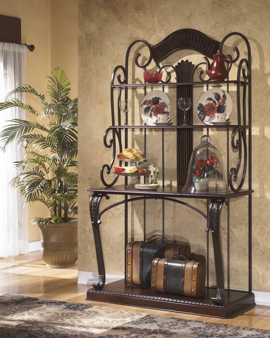 Кованый стеллаж