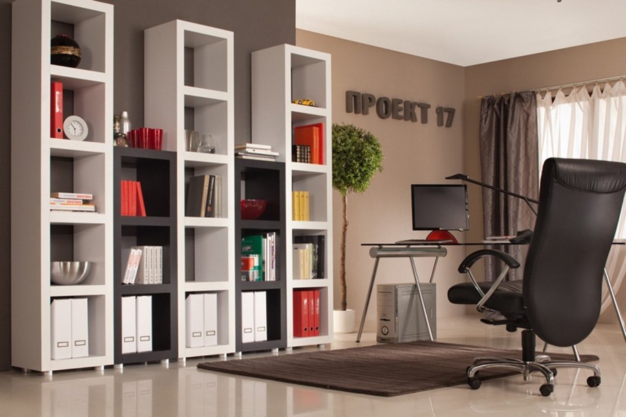 Дизайнерский стеллаж