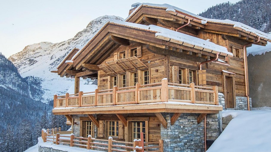 Отделка в стиле Шале