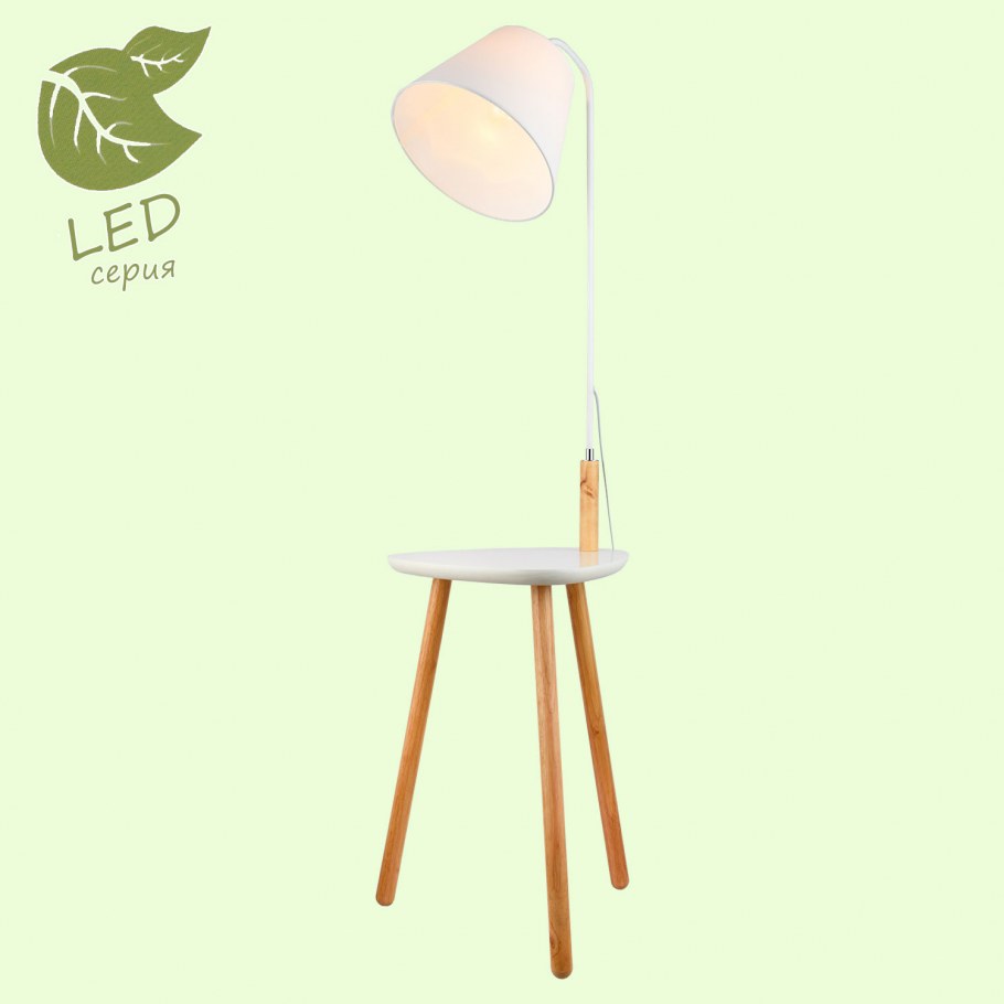 Торшер5430 камыш Нинфея бежевый