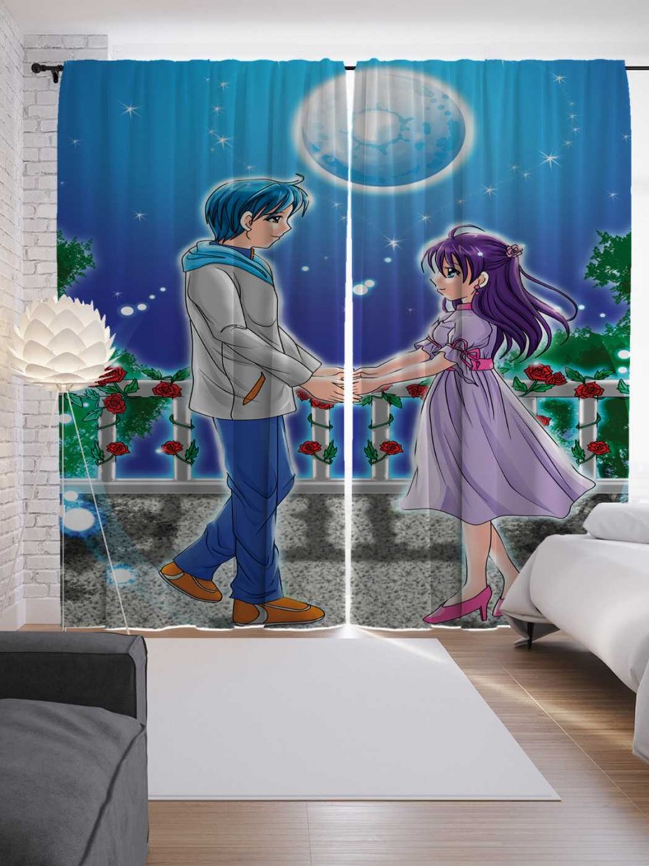 Фотошторы JOYARTY Радужная Фея на ленте 265 см