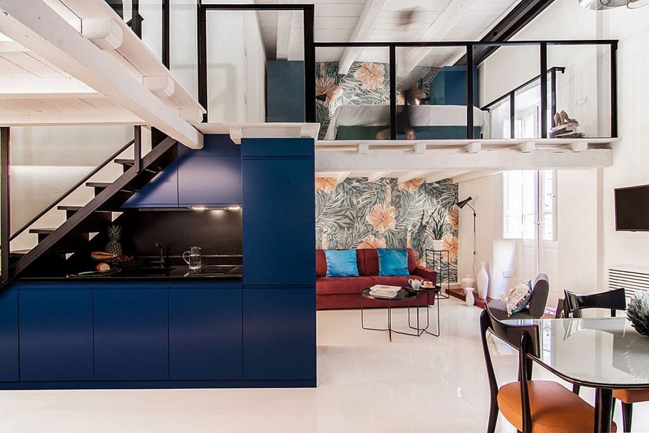 Двухэтажный офис в стиле лофт