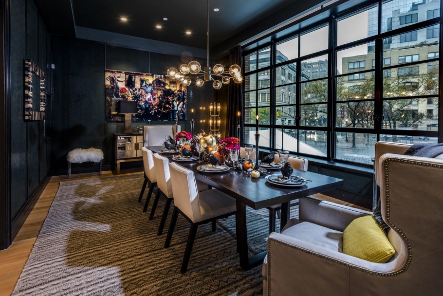 Интерьер ресторан в стиле Нью Йорка Сохо