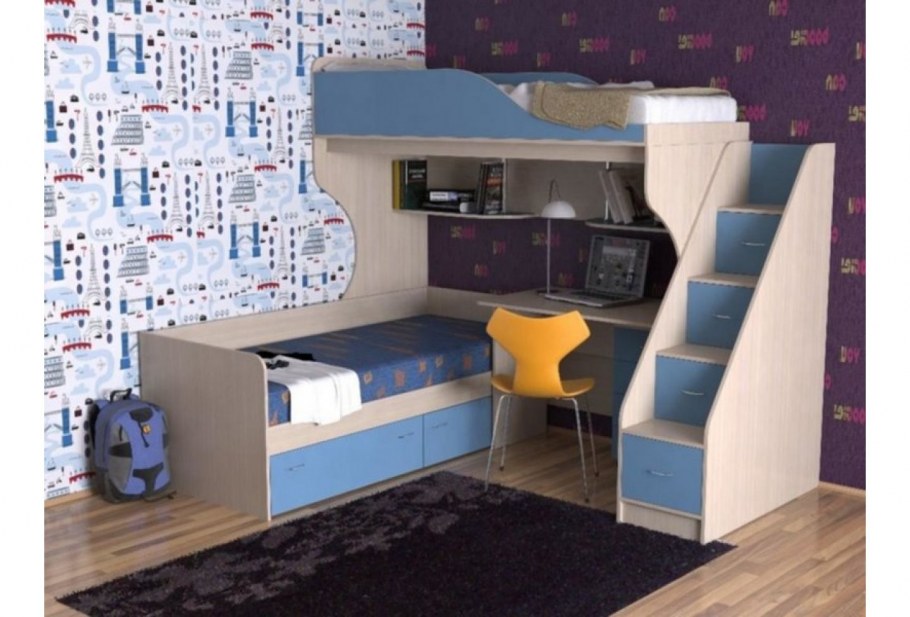 Кровать дуэт 5 СЛАВМЕБЕЛЬ