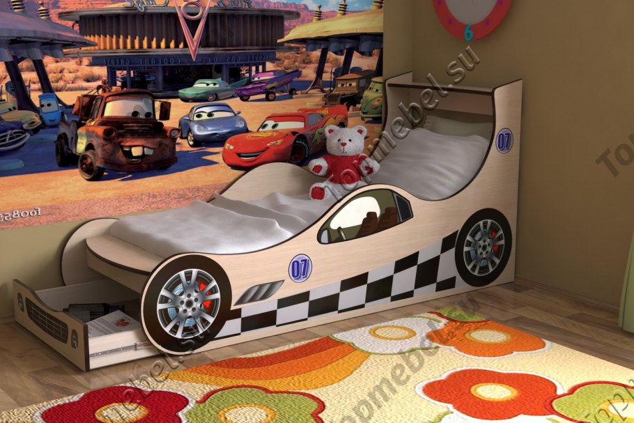 Кровать "машина" СЛАВМЕБЕЛЬ