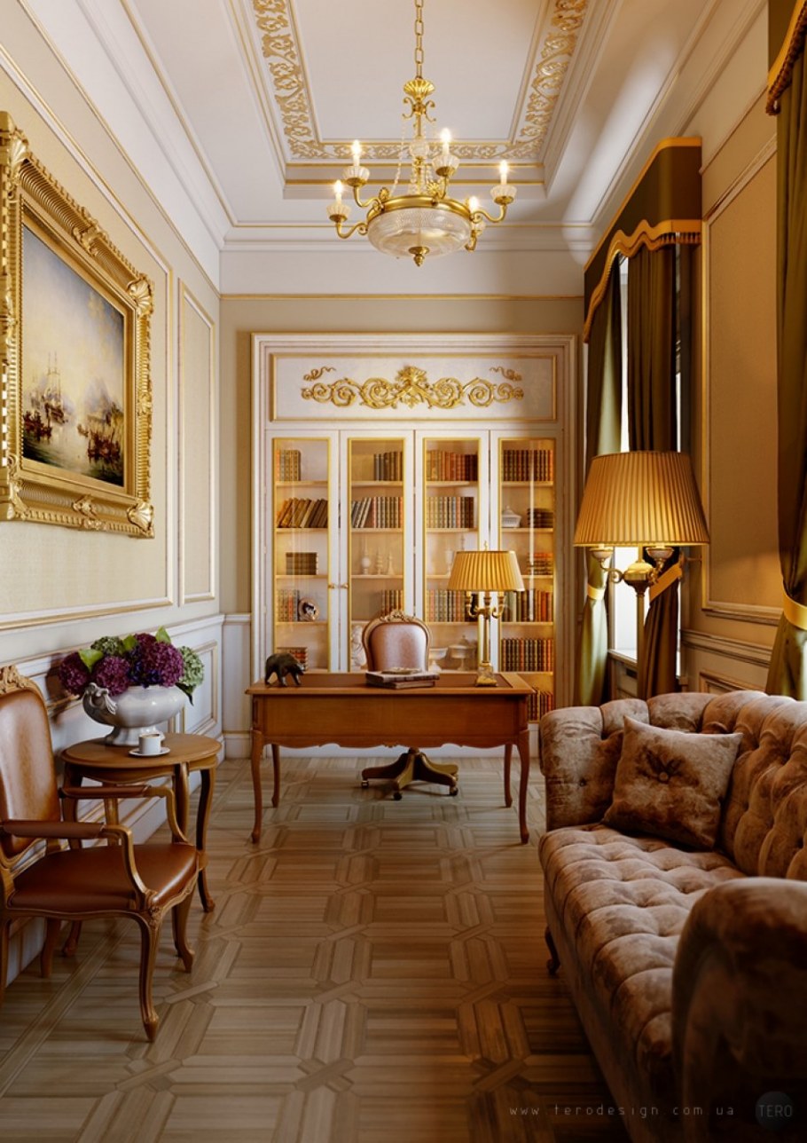 Интерьер виклассическом стиле