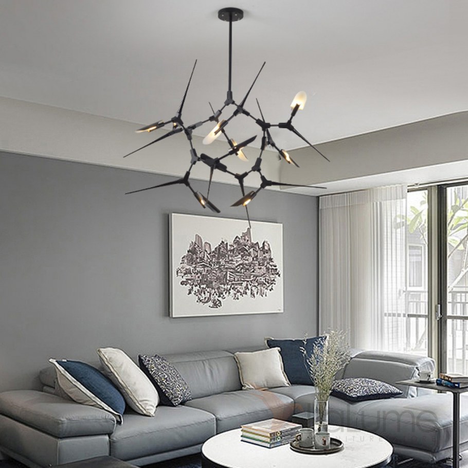 Люстра Red Spikes Chandelier 16