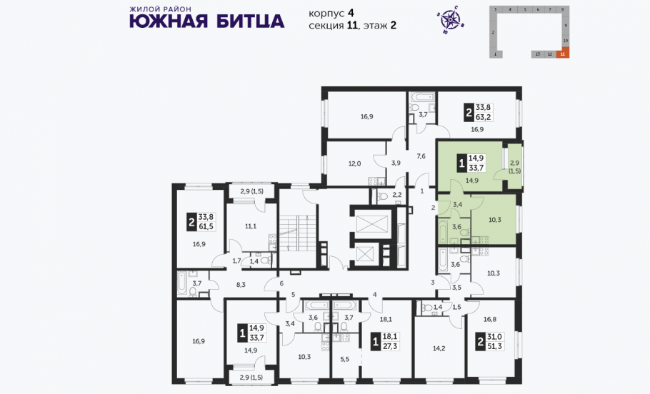 Визуализация Южная Битца