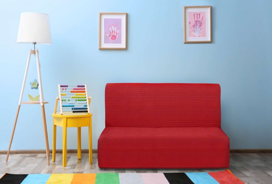 Чехол на 3-х местный диван без подлокотников