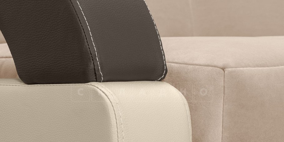 Диван Мадрид велюр бежевый