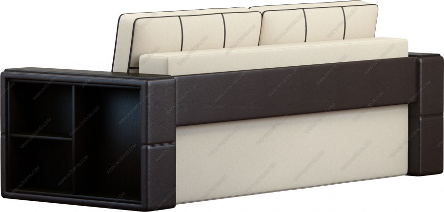 Диван с баром в подлокотнике