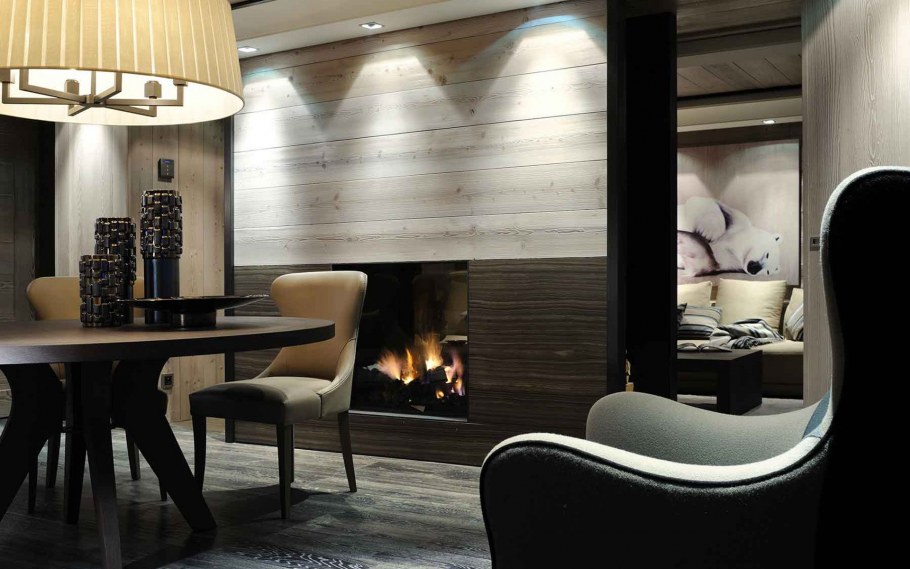 Лаунж интерьер загородный стиль