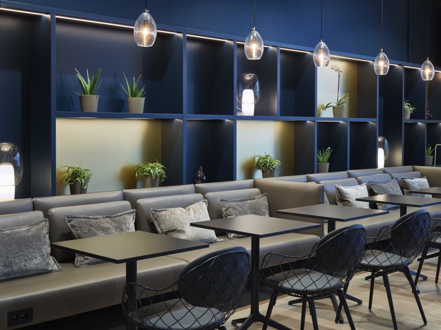 Интерьер лаунж кафе