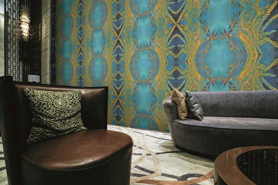 Багет в интерьере спальни