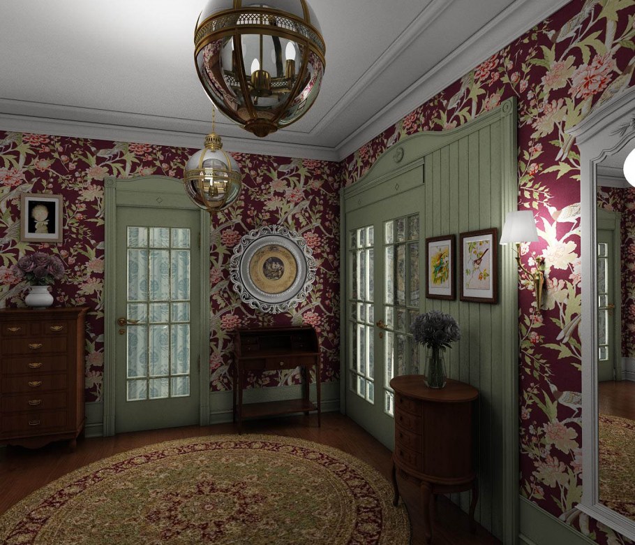 Обои Эрисманн Винтаж в интерьере