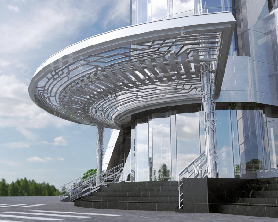 Индустриальный Хай-тек в архитектуре