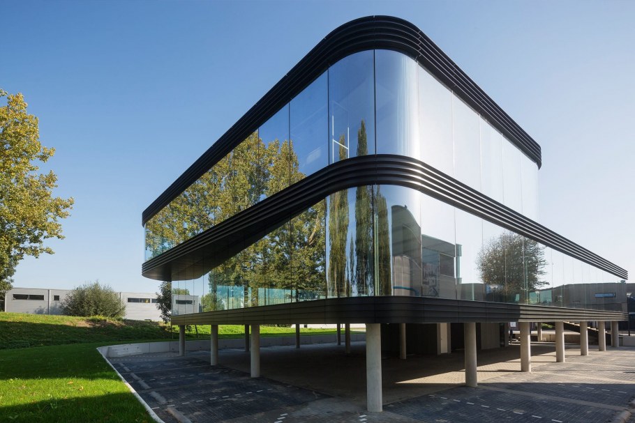 Фасады зданий в стиле минимализма