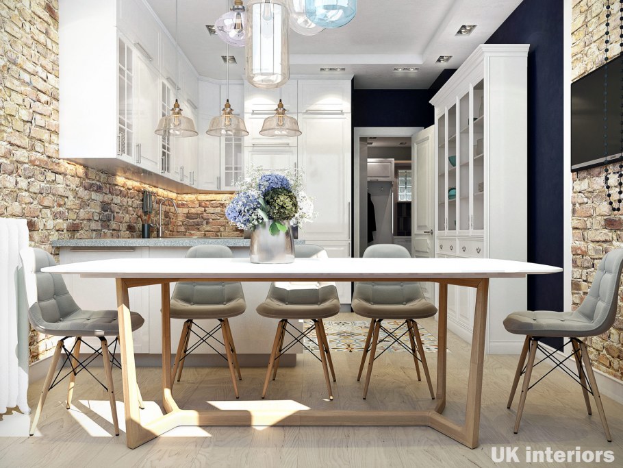 Интерьер кухни 3ds Max