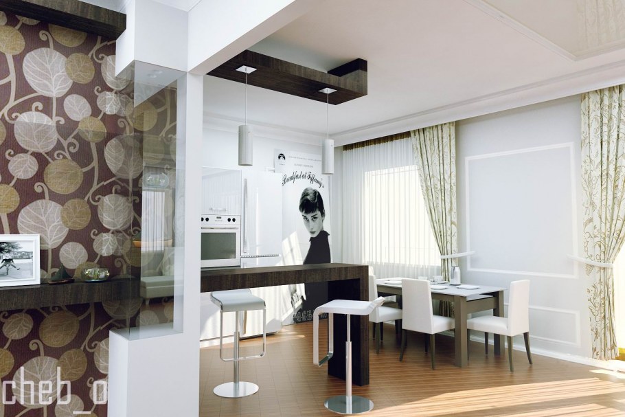 Мужская кухня интерьер