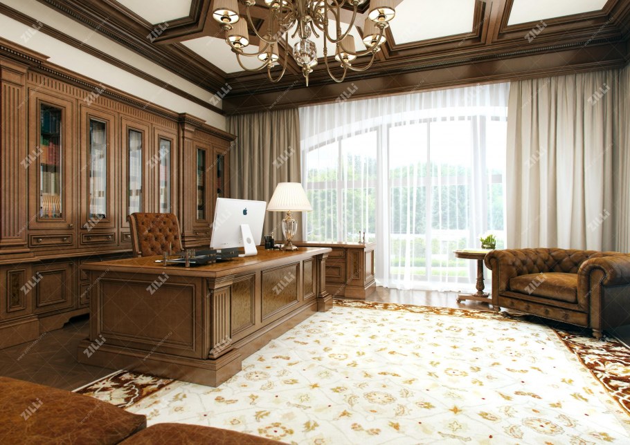 Кабинет из дерева