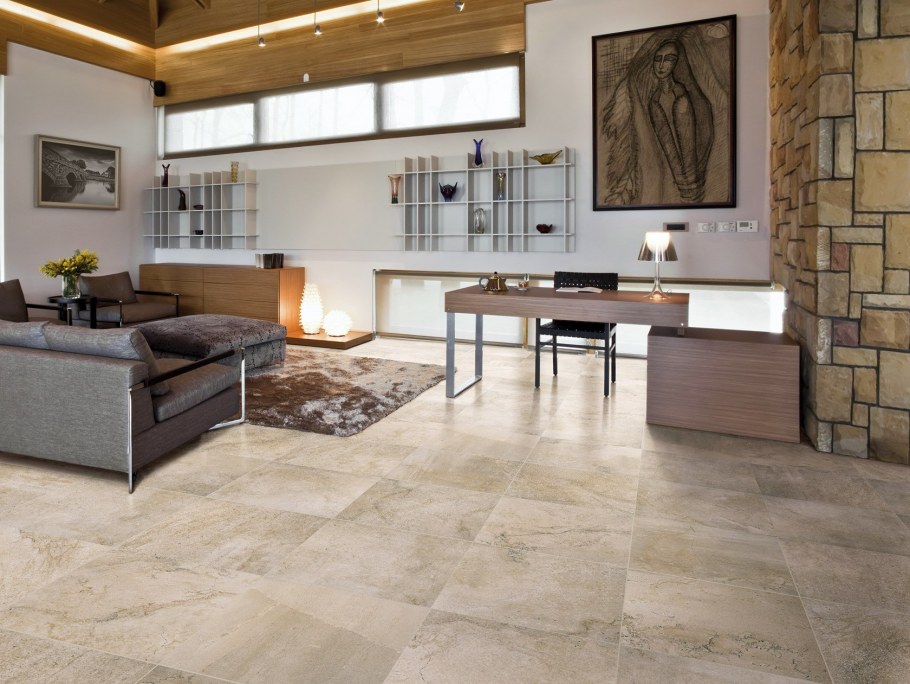 Керамогранит в частном доме