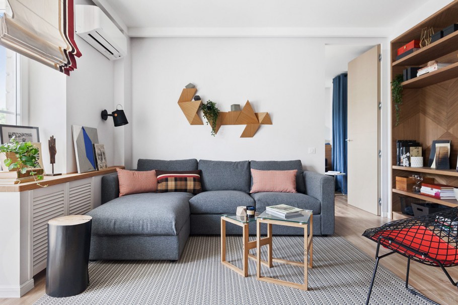 Скандинавский интерьер в хрущевке