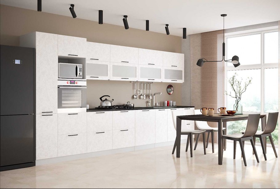 Кухни Леко Бронкс кварц