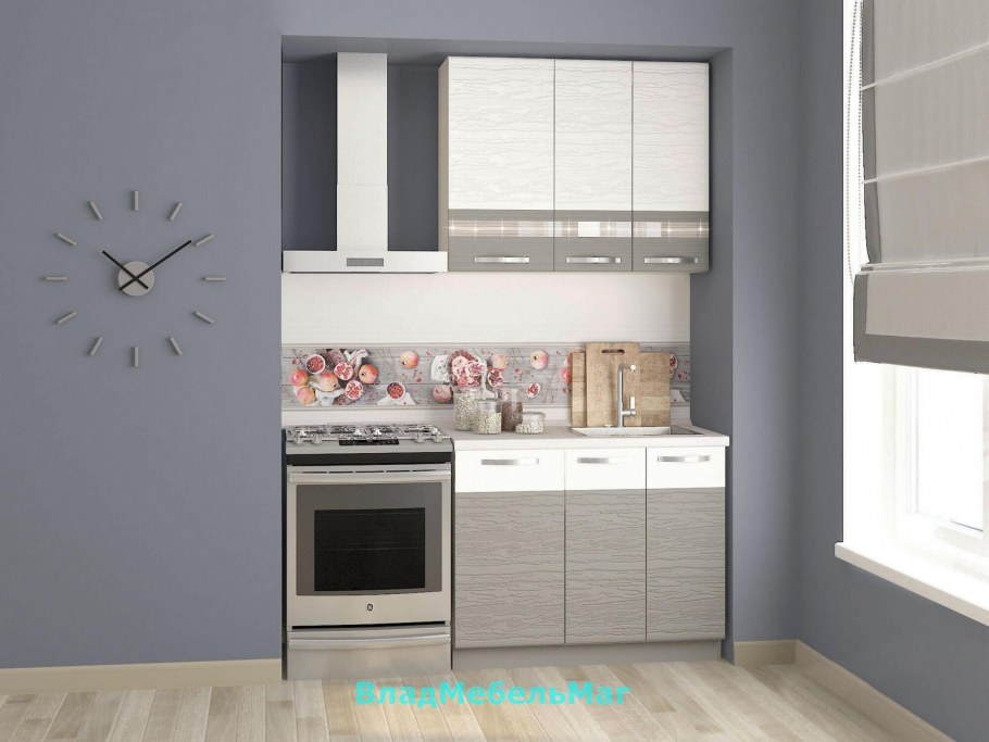 Кухонный гарнитур София 2.1 (бетон)