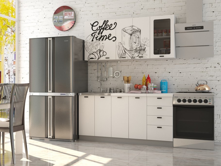 Кухни шара г.Орел цвет ваниль глянец в г. Воронеж