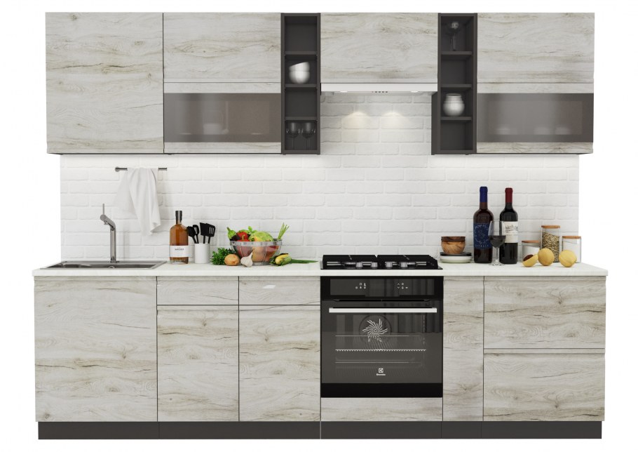 Модульная кухня Бруклин 3метра