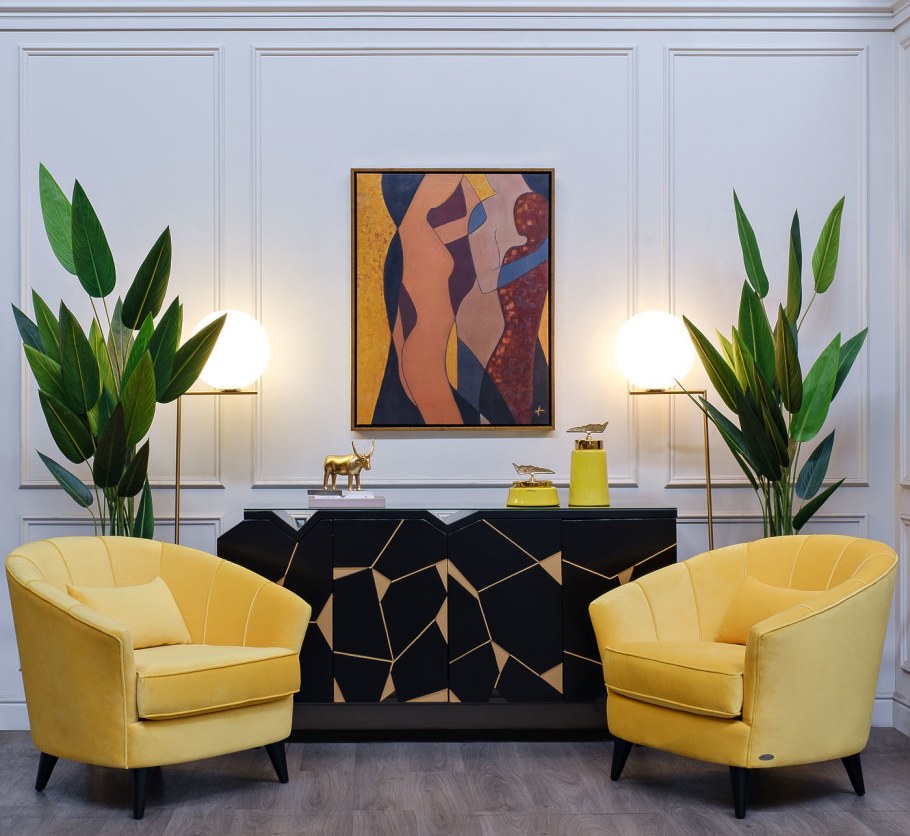 Зеленая мебель в интерьере