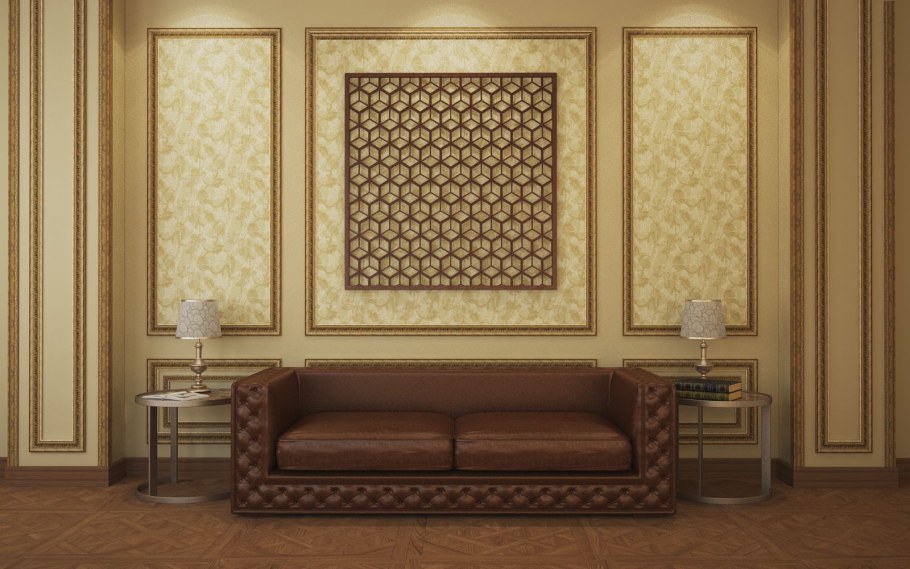 Багет Cosca молдинг 30, античное золото, 157-552