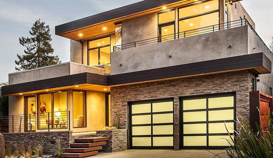 Гараж в современном стиле