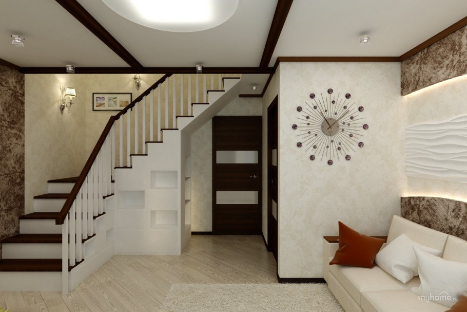 Таунхаусы отделка внутри