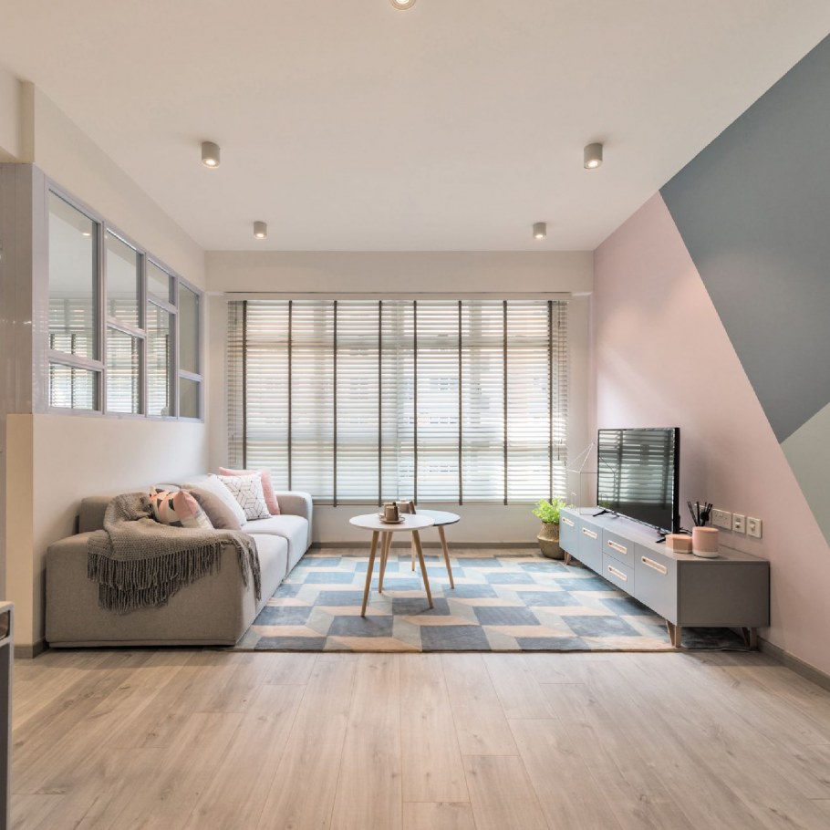 Интерьер в пастельных тонах Минимализм