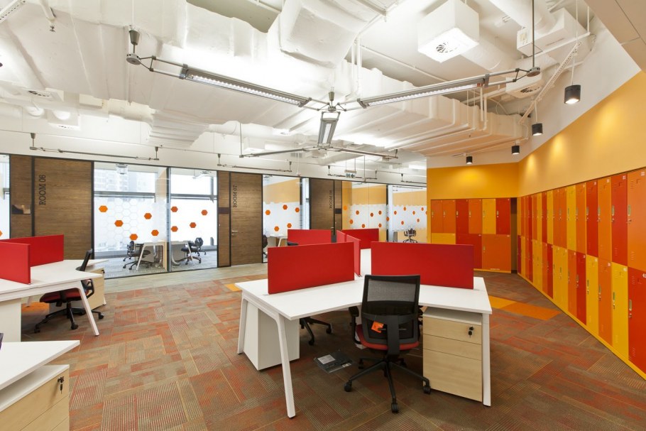 Цветовое решение офисного пространства