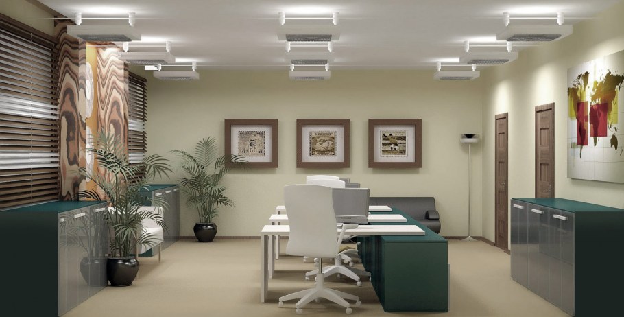 Цвет стен в офисе