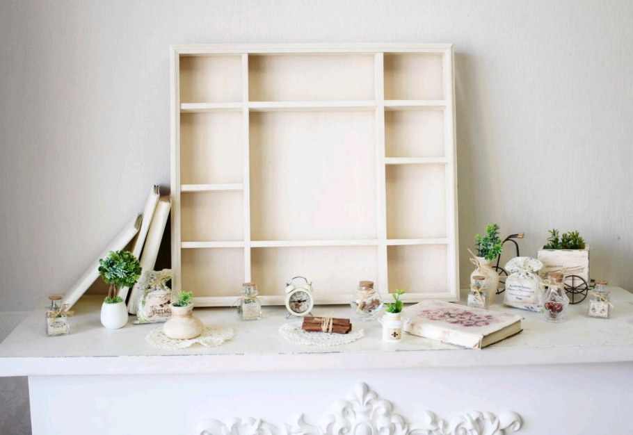 Полки для кухни на стену в стиле Прованс