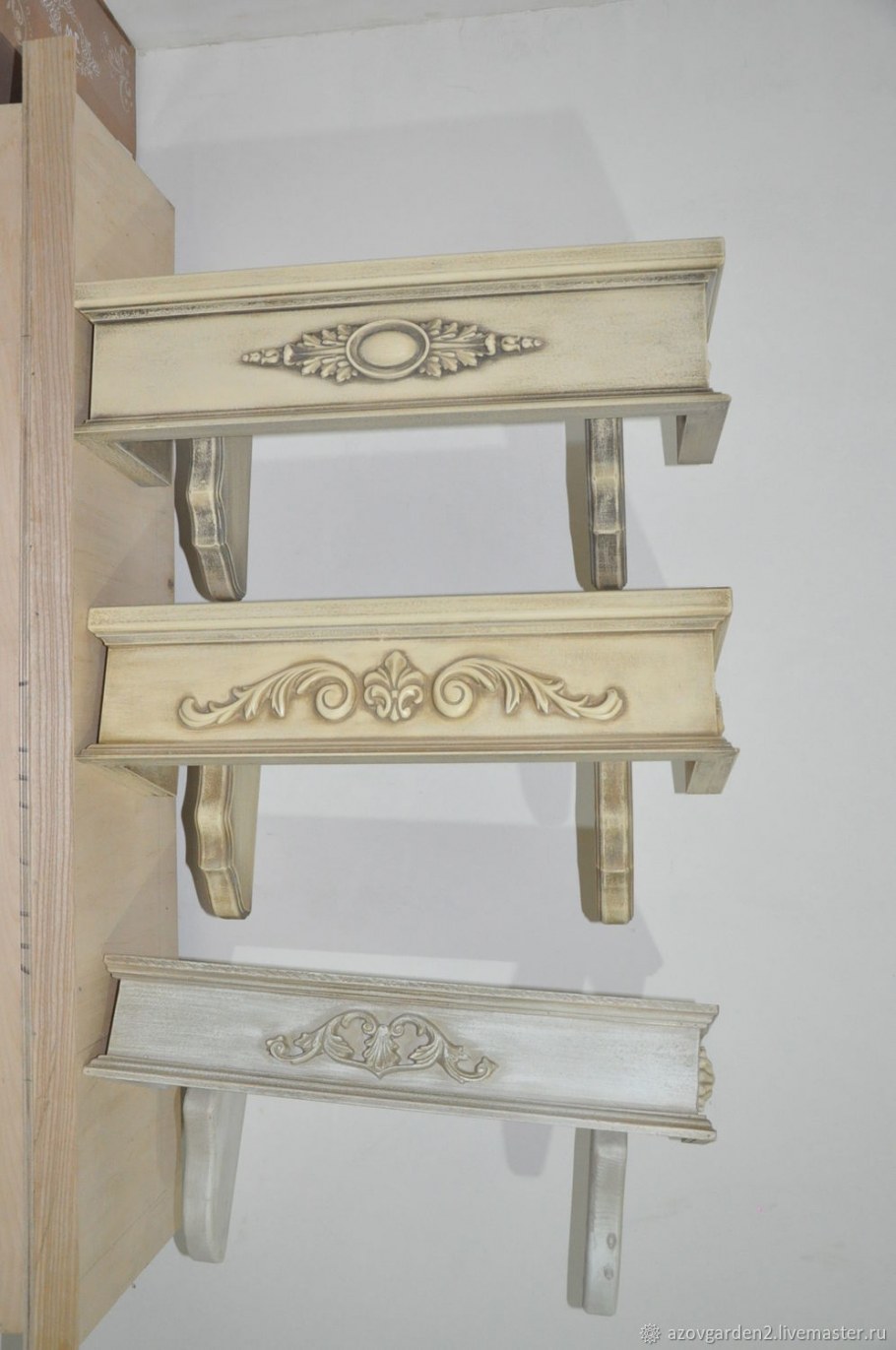 Полка консоль настенная Ажур Прованс