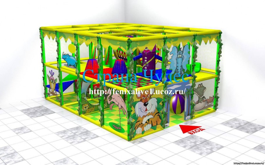 Детский игровой Лабиринт Пчелка