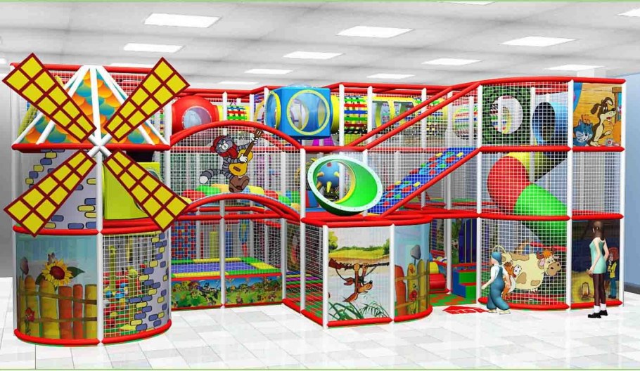 Детские игровые лабиринты