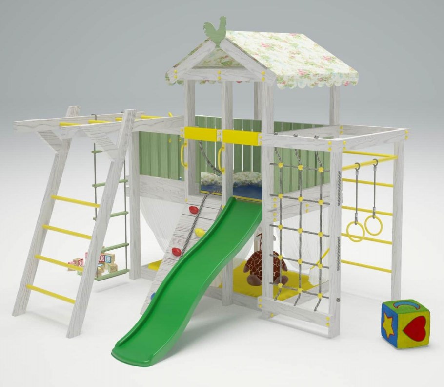 Игровой комплекс - кровать "Савушка Baby - 1"