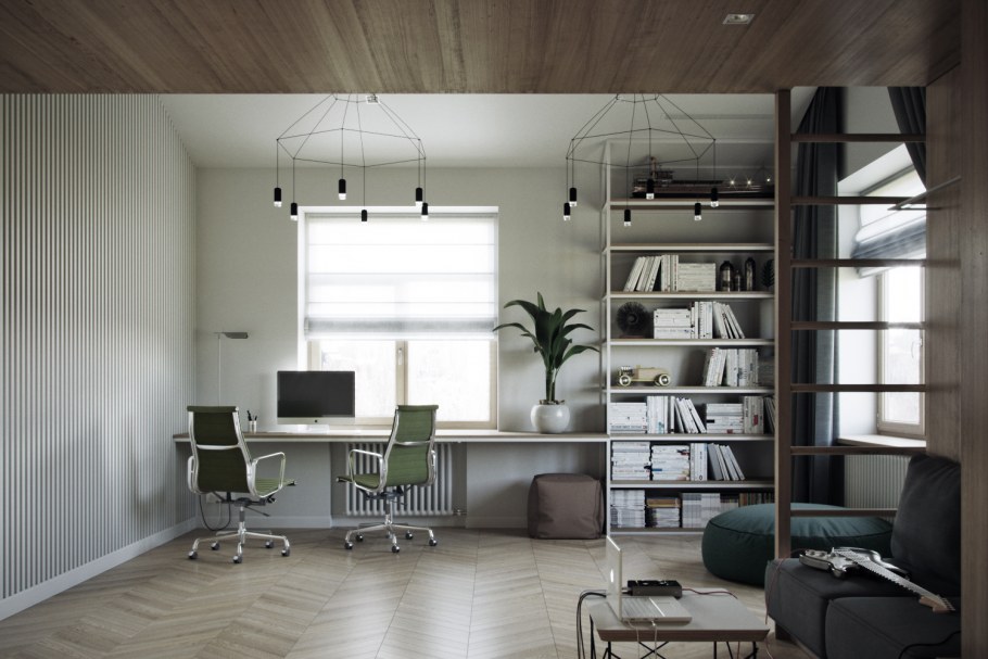 Антресольный этаж лофт