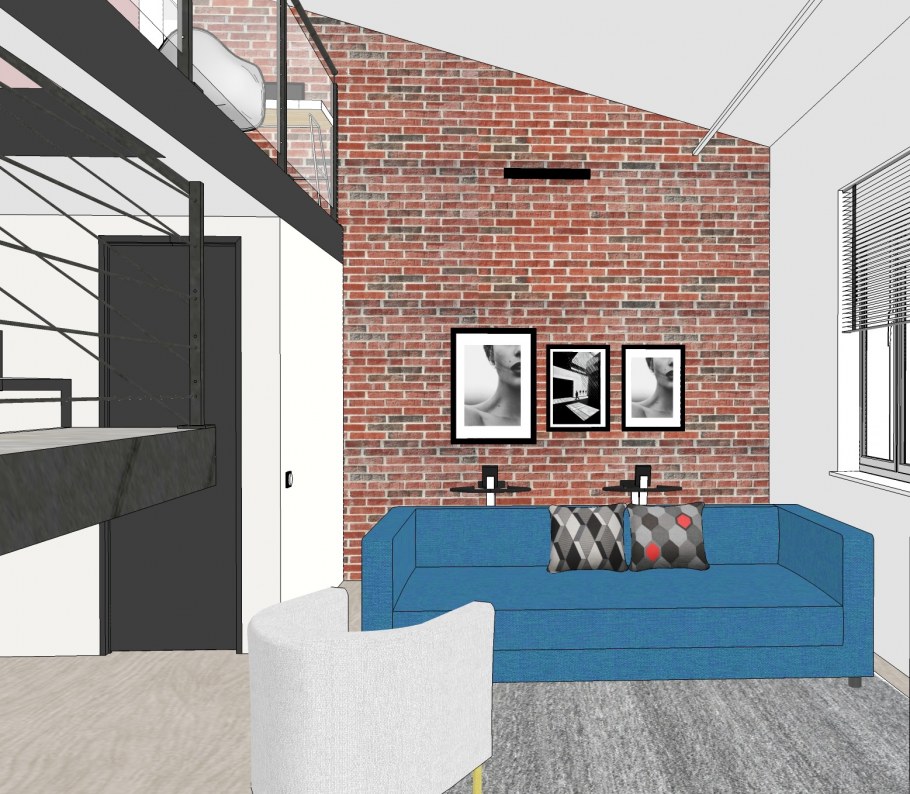 Антресоли в современном интерьере